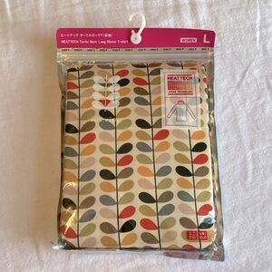 Uniqlo x Orla Kiely long sleeve turtleneck top